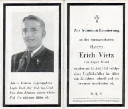 1951 - 15071951 Erich Vietz