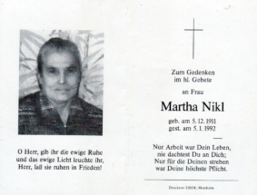 1992 - 05011992 Martha Nikl