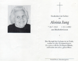 1992 - 22031992 Aloisia Jung
