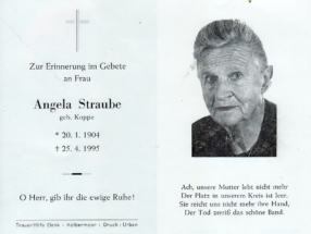 1995 - 25041995 Angela Straube